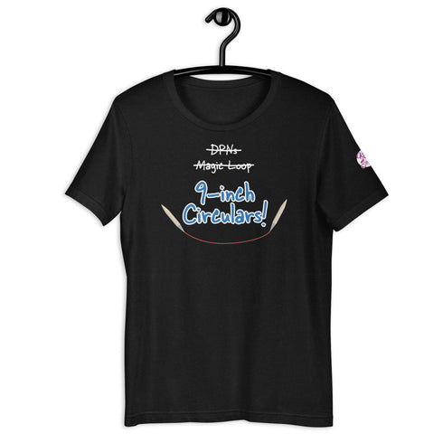Sock Knitter's Shirt: 9-inch Circular Needles